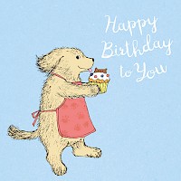 Pup’s Birthday Cup Cake