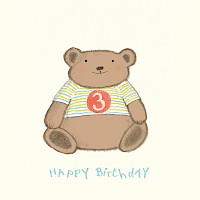 Ted is 3