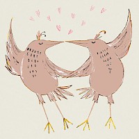 Dancing Beak To Beak – Valentines