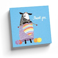 Rainbow Woolly - Thank You Wallet