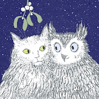 Festive Owl And Pussycat