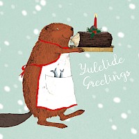 Beaver's Yule Log