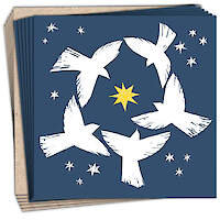 Circling Doves (charity pack)