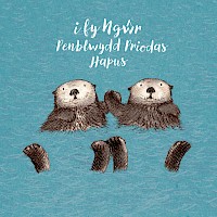 Significant Otter - Penblwydd Priodas Ngwr