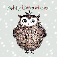 Small Festive Owl - Mamgu